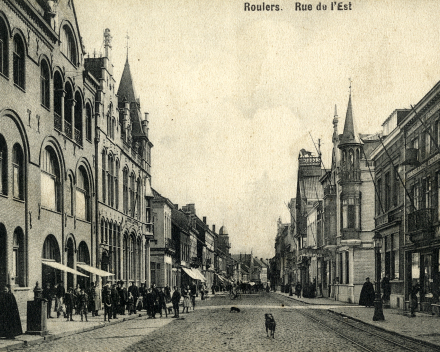 Ter Posterie als gevangenis naast de nieuwe burggravij in de Ooststraat